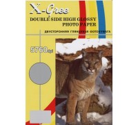 A4 CL160DG  X-GREE (100л) DOUBLE GLOSSY COLOR LASER PAPER (160гр.)