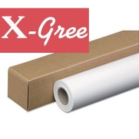 SAG120-24*30 Бумага рулонная X-Gree Self-Adhesive самоклеящаяся глянцевая 24