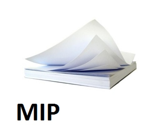 Термо бумага MIP(для сублимаций) бокалов и тарелок А4 100 листов