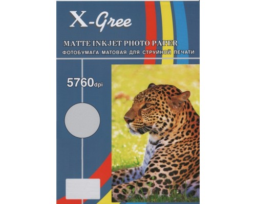Фотобумага X-GREE MS128-A3-50 Матовая односторонняя  А3/50/128гр