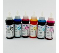 Чернила R270-E850 Комплект 6 цветов (BK,C,M,Y,LC,LM) 100ml (InkBank)