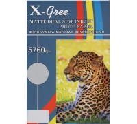 Фотобумага X-GREE A3/50/260г  Матовая Двухсторонняя MD260-A3-50(10)