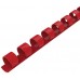 Пластиковые пружины для переплета  (6 мм/25) красные (100 шт в пач)