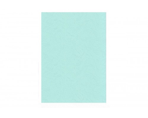Обложка картон кожа iBind А4/100/230г  светло синяя (light blue) (LG-02)