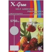 Бумага X-GREE Самоклеющаяся Матовая  А3/50/120г inkjet